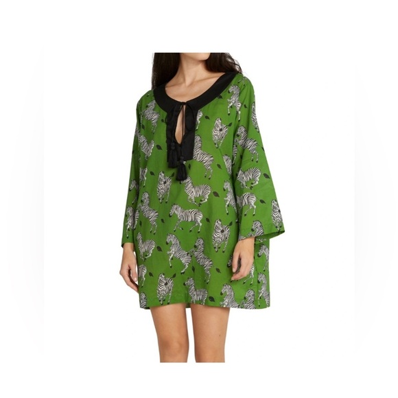 NWT Kate Spade Zebra Tunic cover up XL - Picture 1 of 2